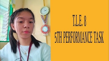 T.L.E. 8 ICT | 5th PERFORMANCE TASK | Learn w/ kris!