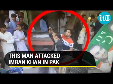 Imran Khan's attacker caught on camera; Two gunmen attack ex-Pak PM's march, one killed