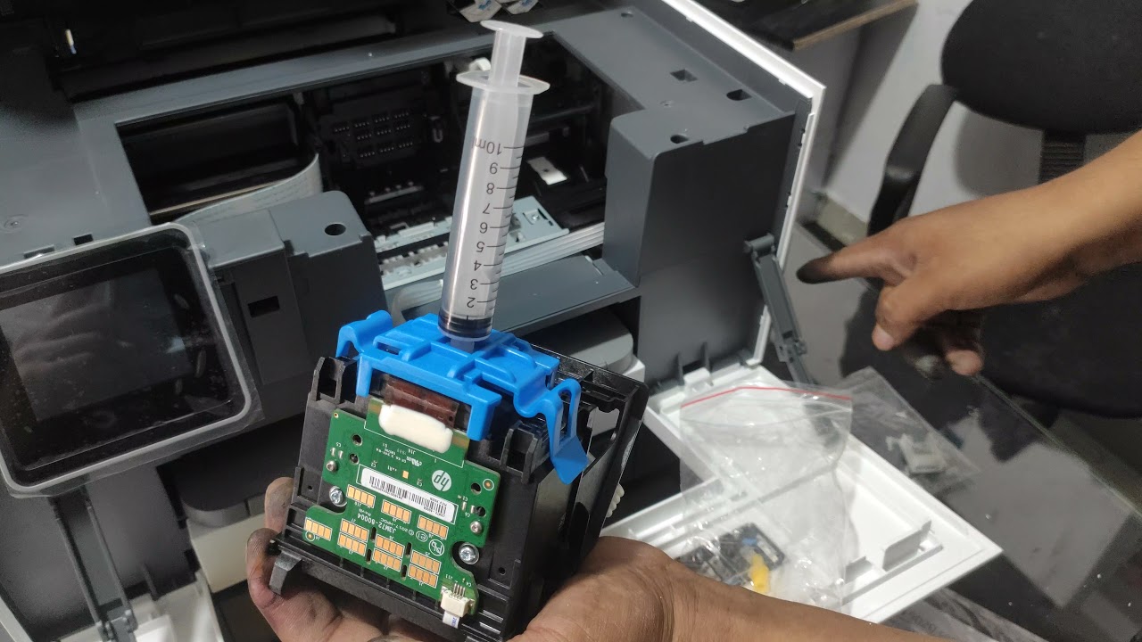 INSTALACION DE SISTEMA CONTINUO HP 9020 - YouTube