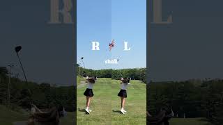 “Golf is about direction, not distance.#샤프트비교분석 #골프는비거리보다방향 #골프 #golf #shaft