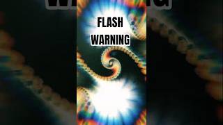 ⚠️ FLASH WARNING ⚠️ Crazy Optical illusion Fractal Psychedelic Animation #shorts #trippy #psytrance