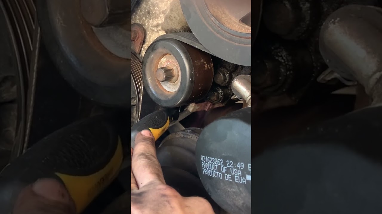 How to install 2009-2014 Nissan Murano drive belt. (Tip)