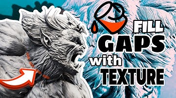 Hiding Gaps on 3D Printed Parts with Textures for a Pro Finish