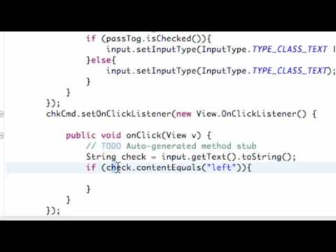 Android Application Development Tutorial   28   Comparing Strings with else if   YouTube