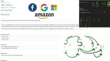 11.4 2 Sum (Hashing)-Interviewbit #hashing#interview#recursion
