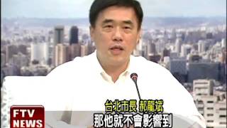 520反ECFA靜坐 郝籲提早結束