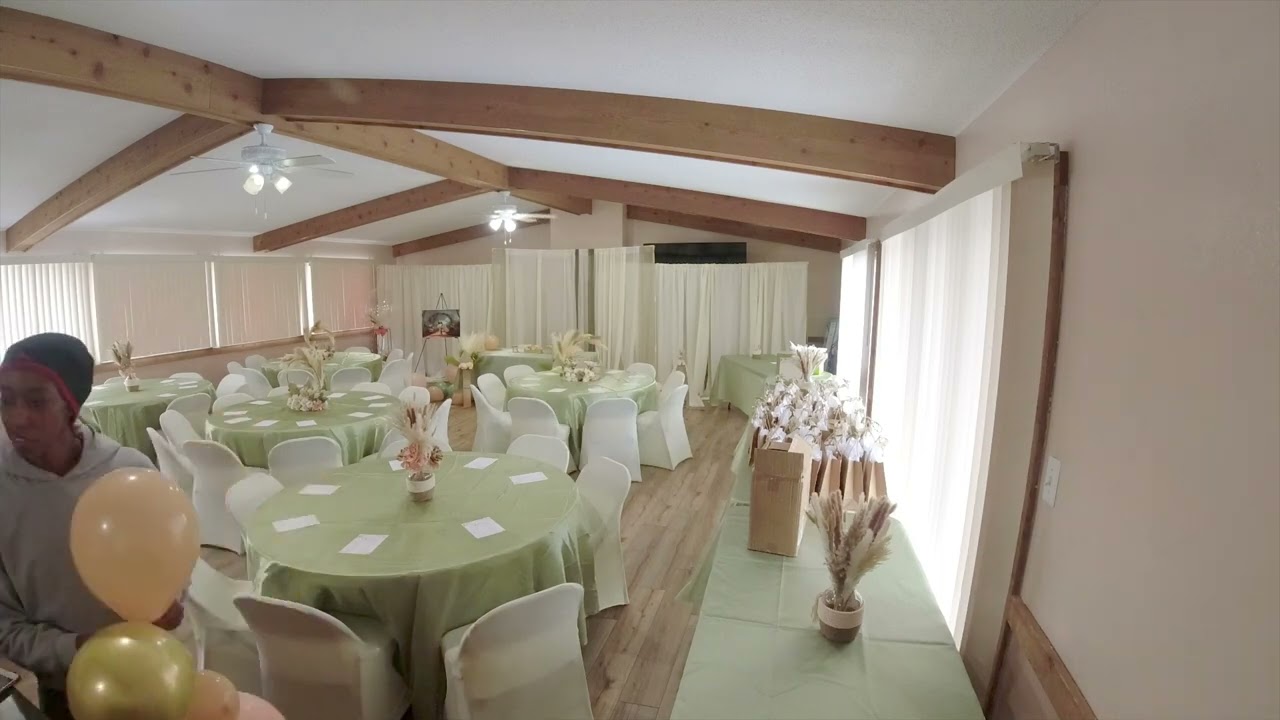 The Boho themed Baby Shower set up and Shower "When you view the video Subscribe please."