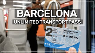 Hola Barcelona TRAVEL CARD | UNLIMITED travel in Barcelona #054