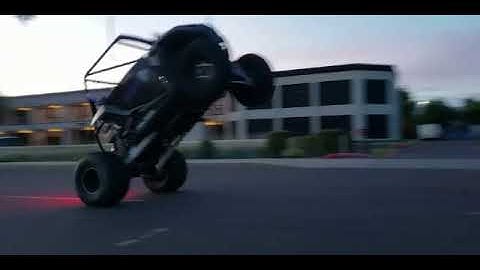 LaRue Performance boosted RZR Z1 wheelies