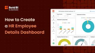 How to Create an HR Employees Details Dashboard in Bold BI