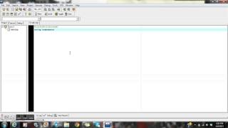 Writing your first program: Displaying text on the screen