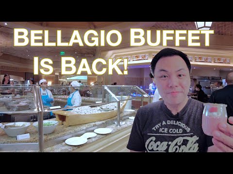 The Bellagio Dinner Buffet is Back! Las Vegas Top Buffets gets better and better!