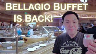 The Bellagio Dinner Buffet is Back!  Las Vegas Top Buffets gets better and better!
