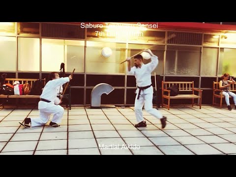 Weapons Training - Takemusu Aikido - Kumi Jo 5 by 7th Dan Saburo Takayasu Sensei (13.01.2019)