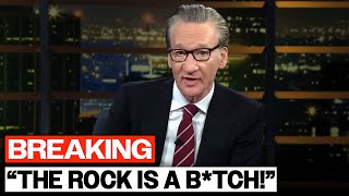 Bill Maher Hilariously DESTROYS The Rock On Live TV