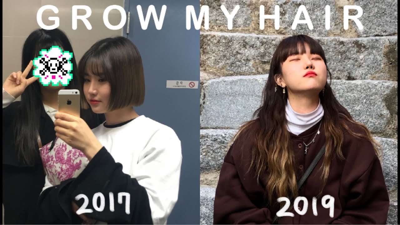 GROW MY HAIR 🧚‍♀ ㅣ 2년동안 머리 기르는 과정