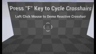 Phoenyx Crosshair Pack 1 - Reactive Crosshair Demo