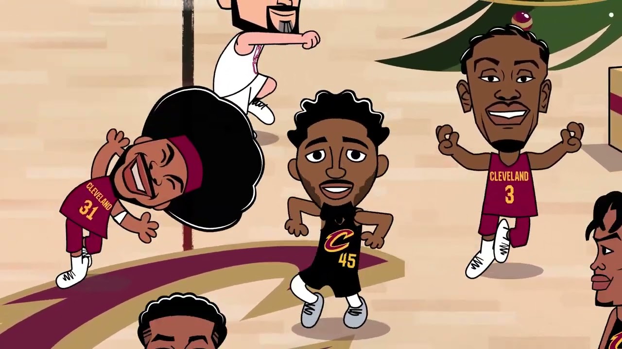2Tall Animation | Cleveland Cavaliers x Счастливых праздников