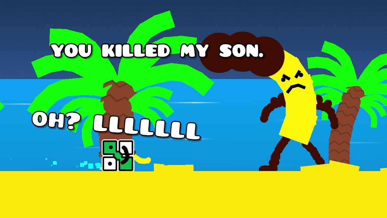 [GD LOST MEDIA] BANANA OMEN by arcast - Geometry Dash