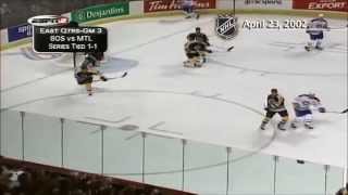 Saku Koivus Game-Winning Goal Against The Boston Bruins April 23, 2002