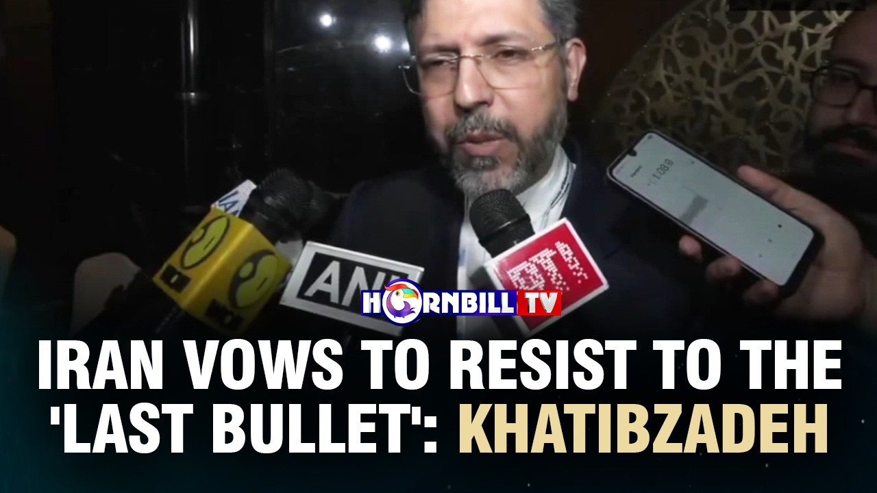 IRAN VOWS TO RESIST TO THE 'LAST BULLET': KHATIBZADEH