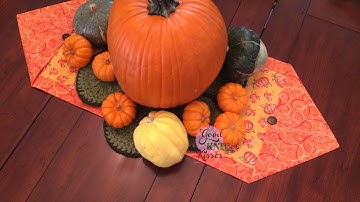 Sew | Quick 10 minute Table Runner