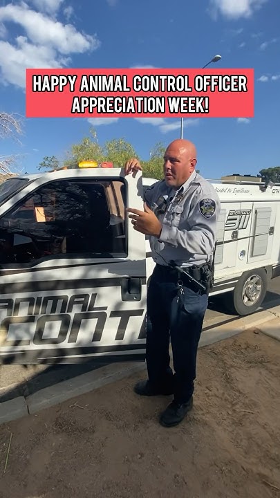 Happy Animal Control Officer Appreciation Week! We want to thank our
