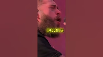 Thumbnail of Post Malone -Candy Paint (LIVE) shorts  #postmalone #music #lyrics #edits#please_subscribe#subscribe