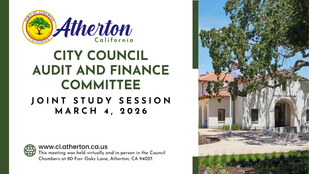 City Council - Audit and Finance Committee - Joint Study Session - March 4, 2026