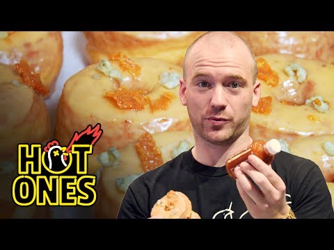 The Hot Ones Doughnut Is a Buffalo Wing in Pastry Form | Hot Ones Extra