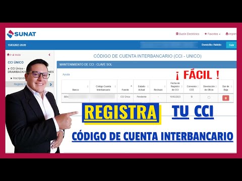 Registra o actualiza