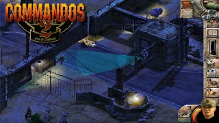 COMMANDOS 2 Men of Courage | Night of the Wolves - full gameplay walkthrough with commentary (HD) screenshot 4