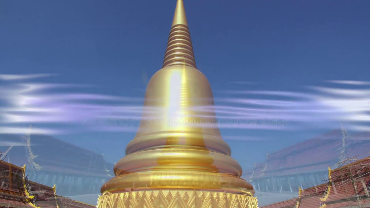 ระบบสีทองคุณภาพสูง เจดีย์วัดบุญญาวาส จ.ชลบุรี Nippon Paint Gold Paint