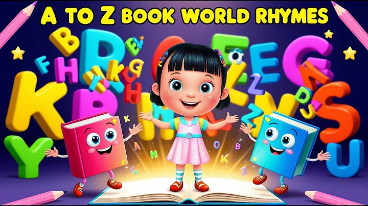 A to Z Alphabet Book Rhymes for Kids | Fun Learning ABC Songs