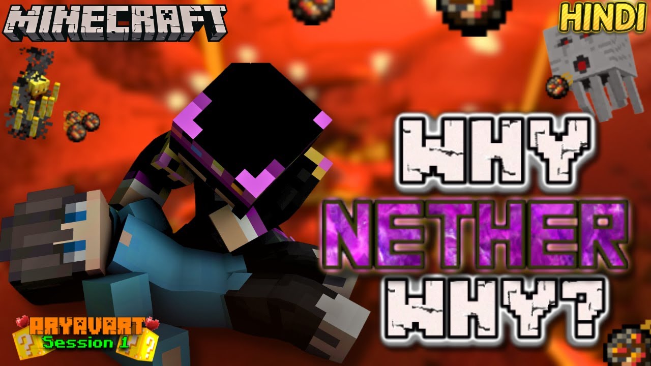 WE LOST EVERYTHING IN NETHER Minecraft Hindi Survival Gameplay ep14 # ...