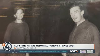 Sunshine Miners Memorial honors the 91 lives lost in Sunshine Mine tragedy