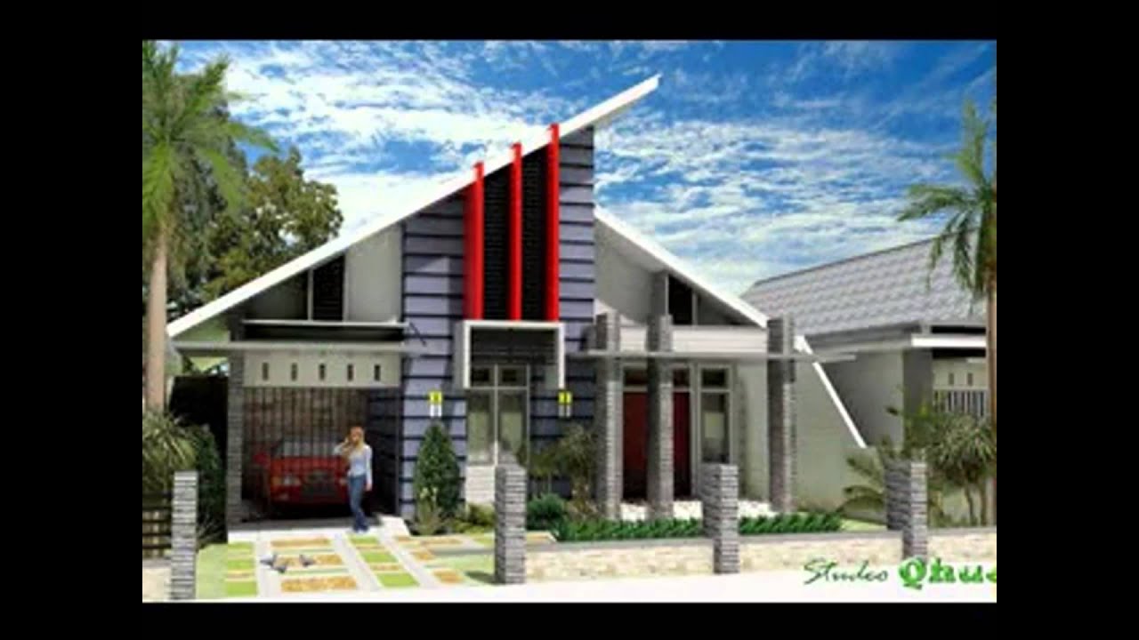  Model  Rumah  Minimalis  Desain  Atap  Rumah  Minimalis  