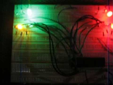 Traffic Light Control using 8052
