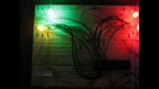 Traffic Light Control using 8052