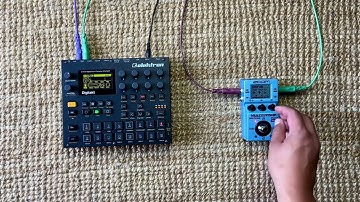 Digitakt jam using the MS70CDR on some tracks #digitakt #dawless #zoomms70cdr #breakbeat