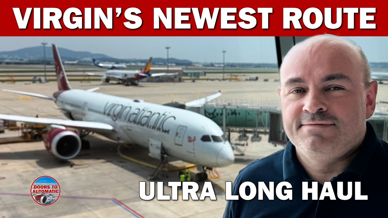 excellence in flight　バージンアトランティック I Flew Virgin's Longest Route — Seoul to London in Upper Class