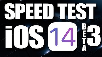 Speed Test iOS 14 Beta 3 vs iOS 13.6 (iOS 14 Public Beta 3)