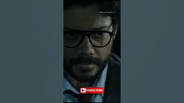 Money Heist- Professor Attitude WhatsApp Status #shorts