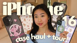 what's on my iphone 16 & case haul 🎀✨ | gabrielle teo