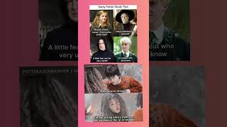 Harry Potter Study Tips + Ginny's Savage Roast 😂 "You Pronounce The G In Lasagna"#harrypotter#shorts