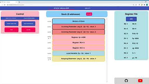 Stack Visualizer for ARM Assembly