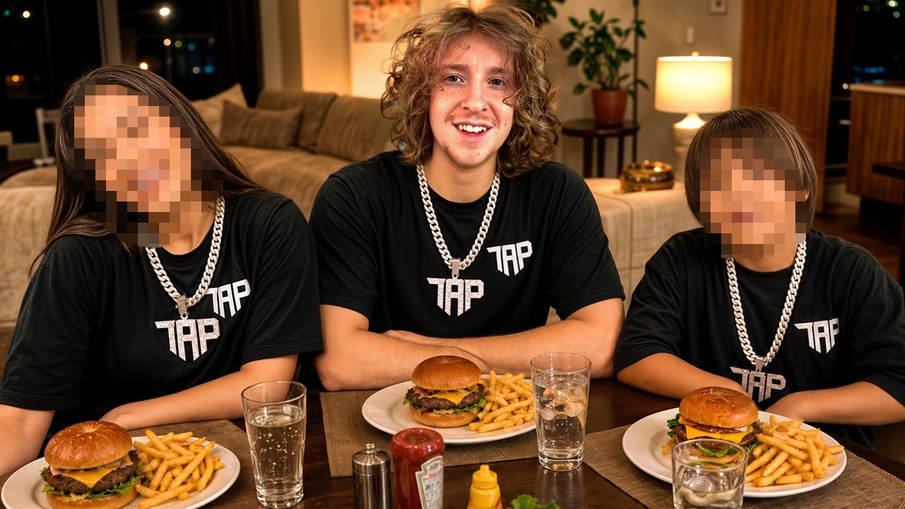 We Had a FAMILY DINNER in REAL LIFE!