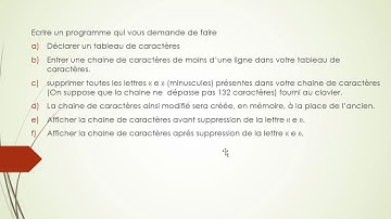 Langage C -  Les chaînes de caractères - la fonction strcpy | C تعلم البرمجة لغة