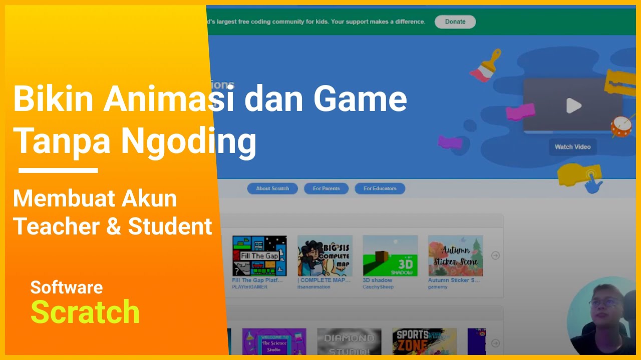 Scratch Tutorial - Membuat Akun Teacher dan Student | Bahasa Indonesia ...