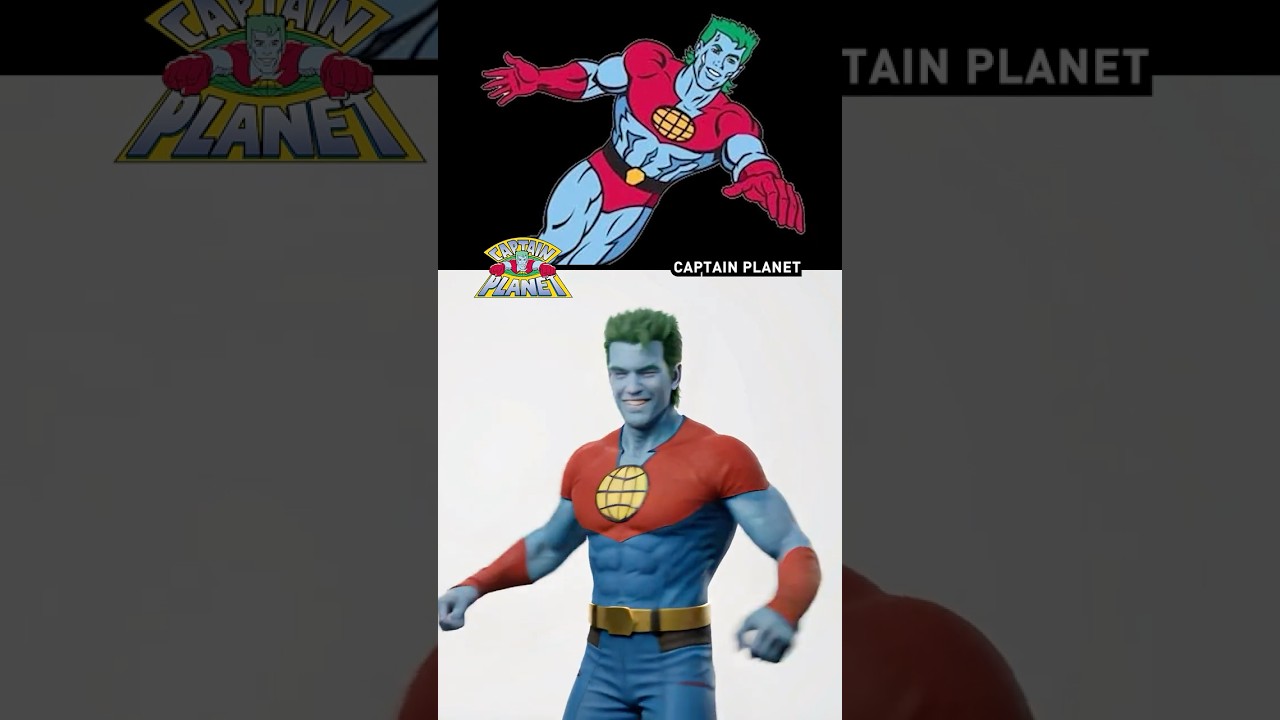 CAPTAIN PLANET IN REAL LIFE 🌍💪